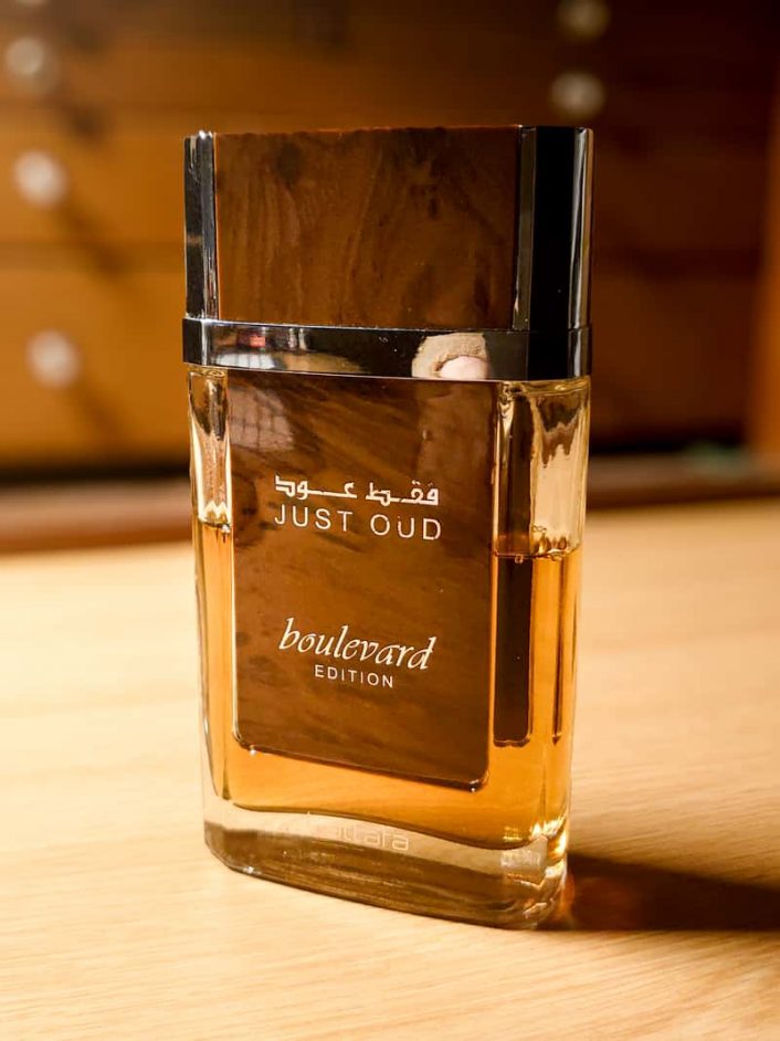 Lattafa Just Oud Boulevard Edition 80ml fragrance