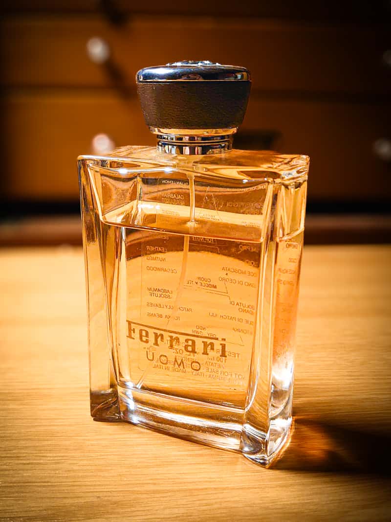 100ml bottle of Ferrari Uomo fragrance